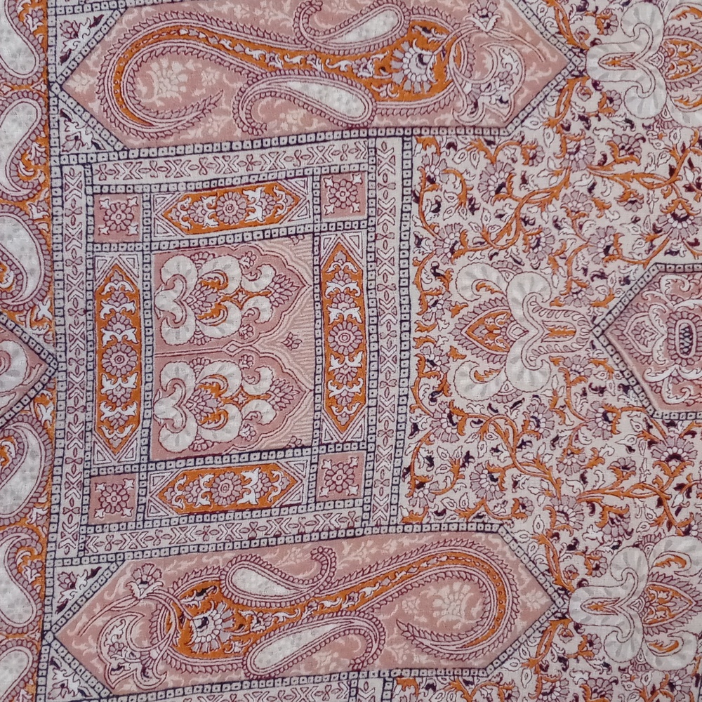 🩷Wonderly🩷 - Rose Pink Paisley Medallion "Road Trip" Midi Dress - Picture 6 of 13